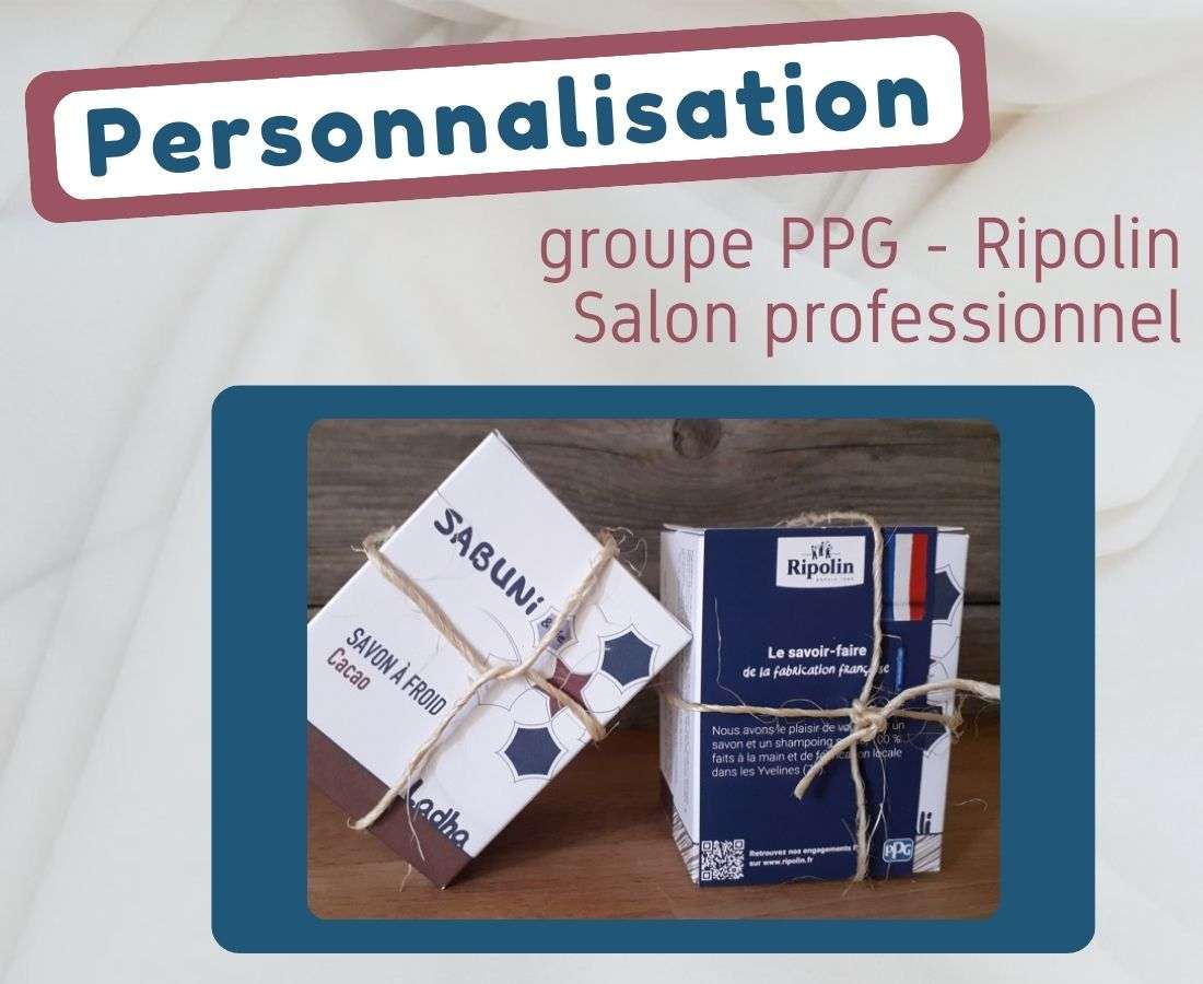 Cadeaux d’entreprises “bien-être” pour un salon professionnel